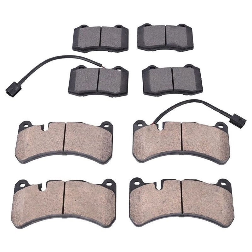 Front & Rear Brake Pad 980156007 980156013 compatible with Maserati Ghibli S Sq4 Quattroporte 2014-2021